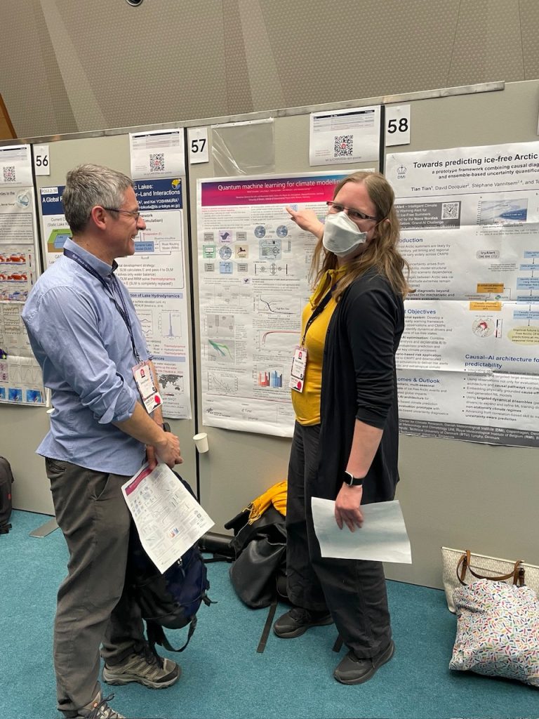 Poster presentation of Klim-QML results. 